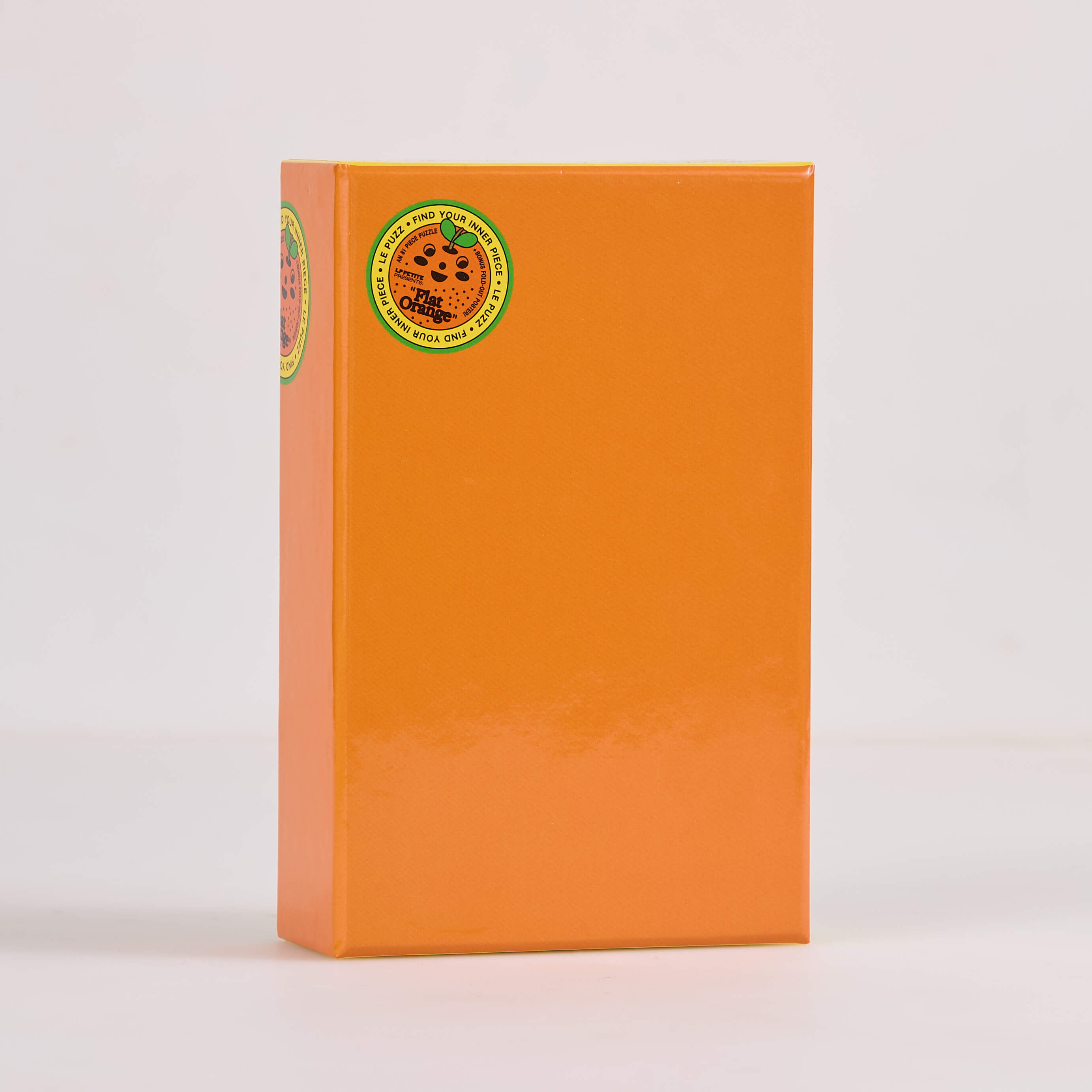 Flat Orange | an 81 piece mini-puzzle from Le Puzz