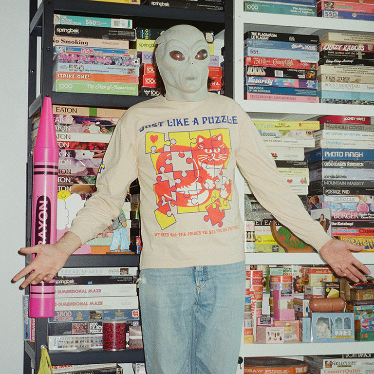 Goodbye Press x Le Puzz | Longsleeve T-Shirt