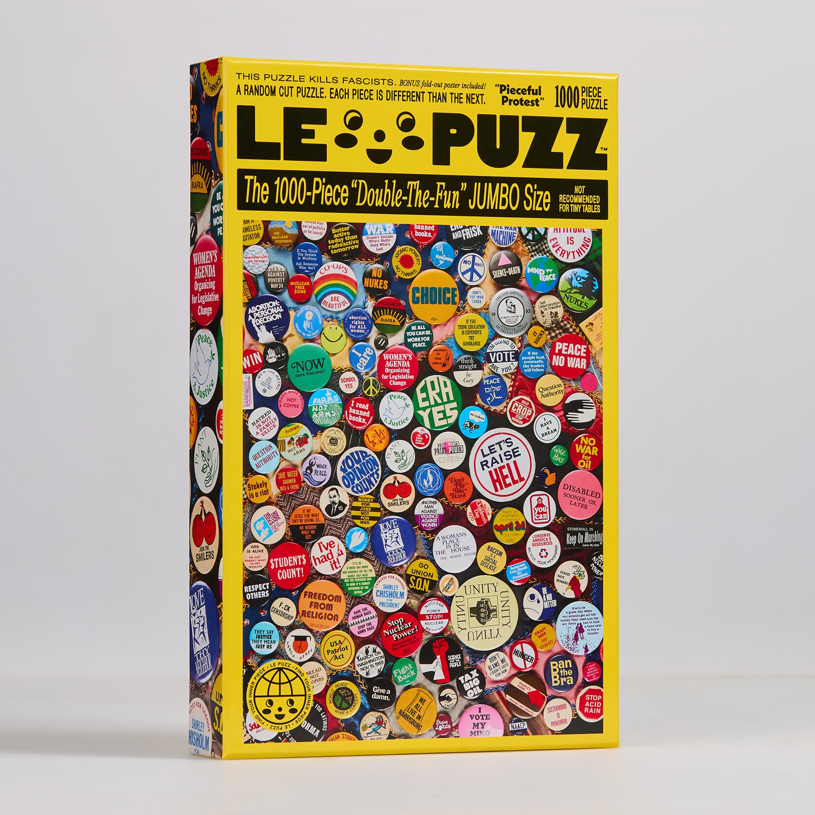 Pieceful Protest | a 1000 piece jigsaw puzzle from Le Puzz