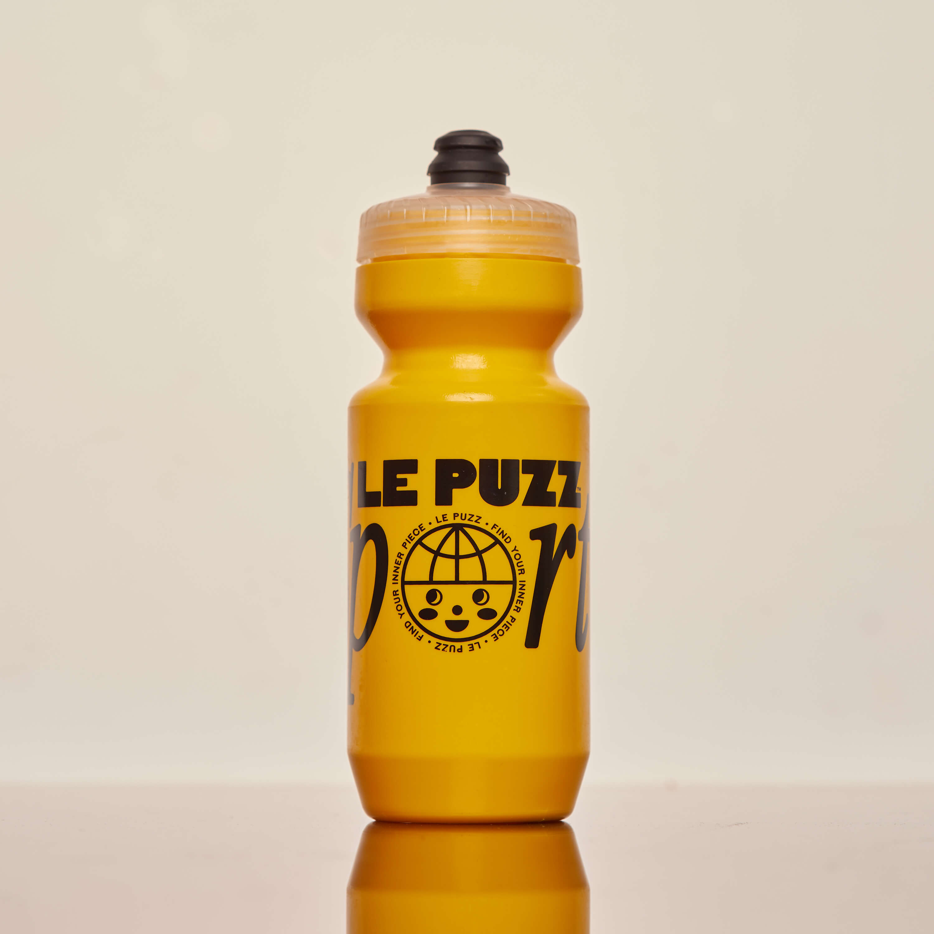 Yellow bike deals water bottle