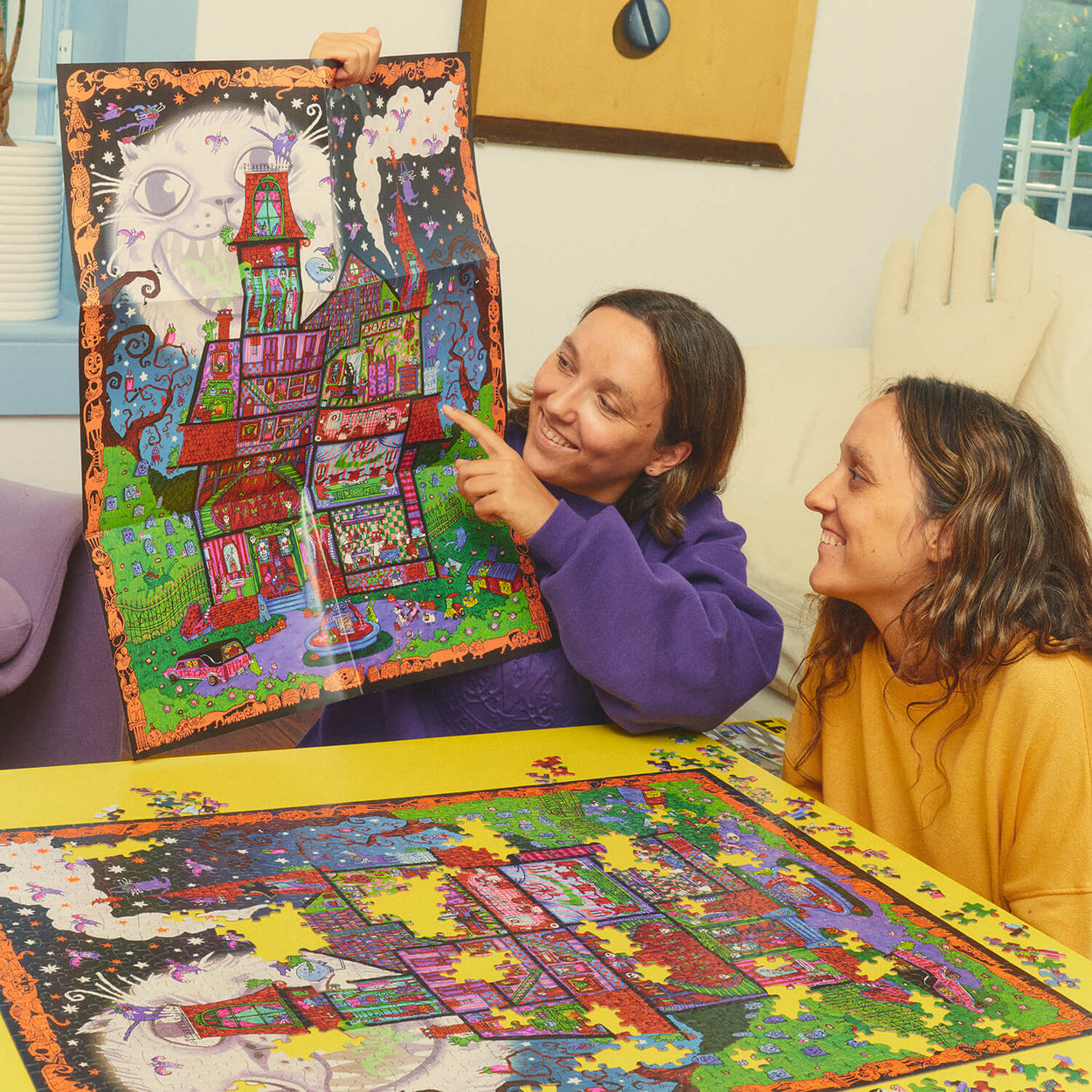 Puzz Haunted House Party | a 1000 piece jigsaw puzzle from Le Puzz