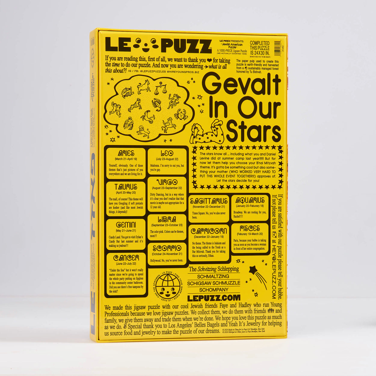 Jewish American Puzzle