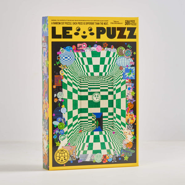 New Dimension | a 500 piece puzzle by Rewina Beshue for Le Puzz