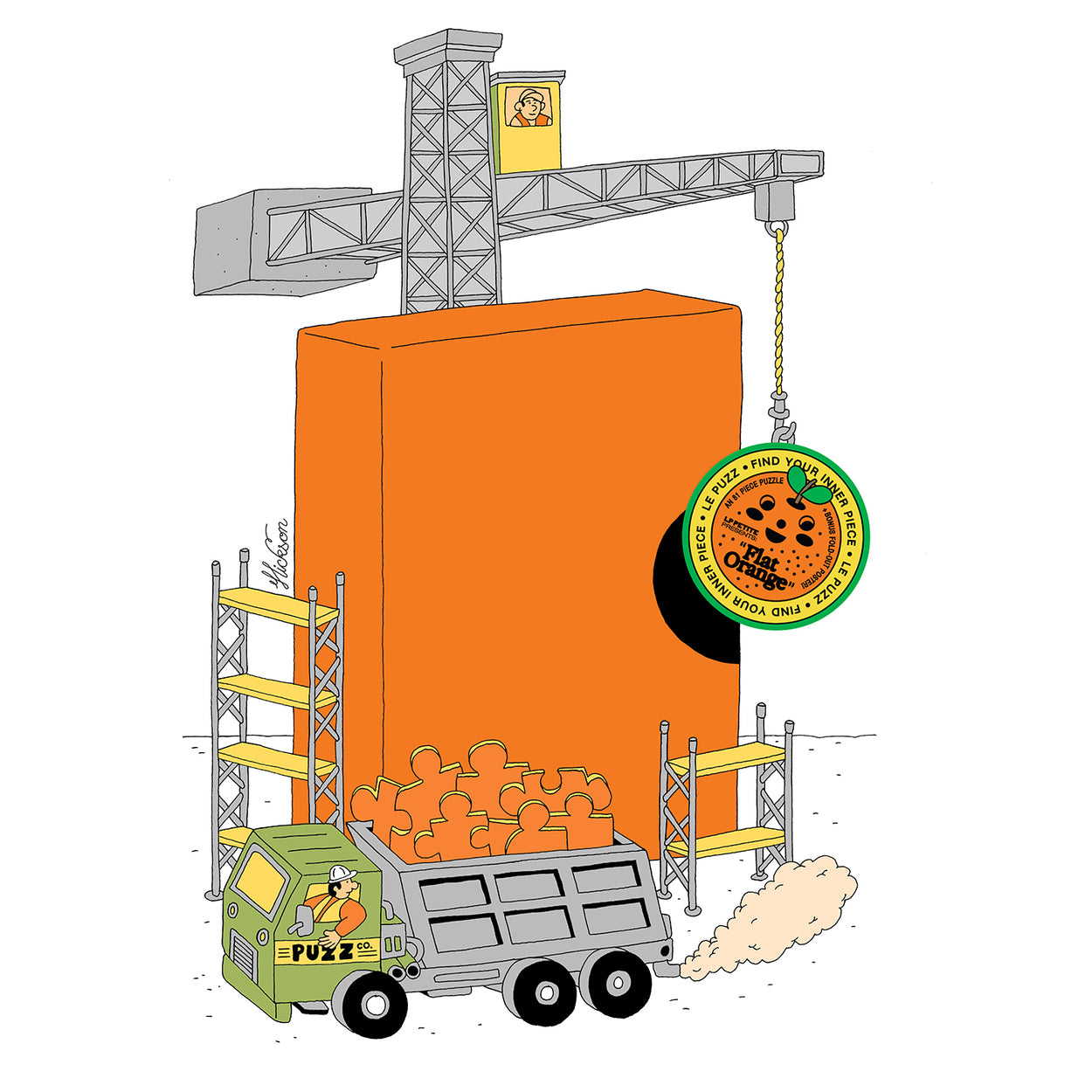 Flat Orange