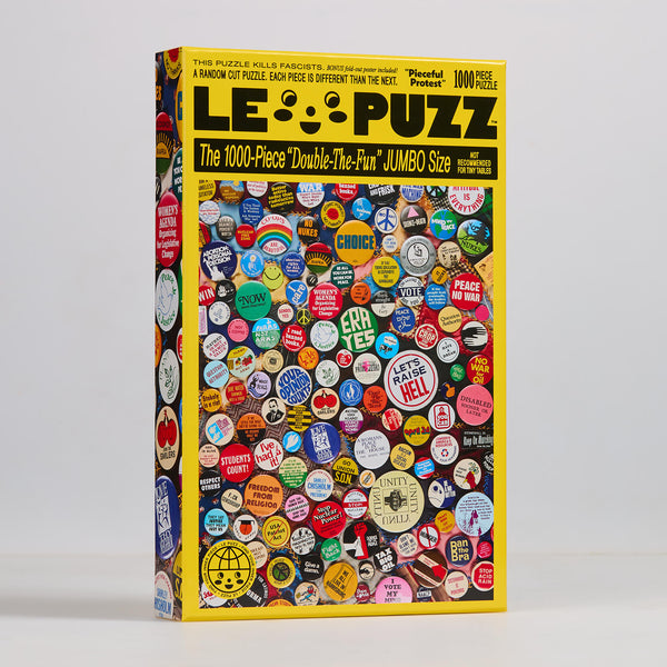 Pieceful Protest | a 1000 piece jigsaw puzzle from Le Puzz