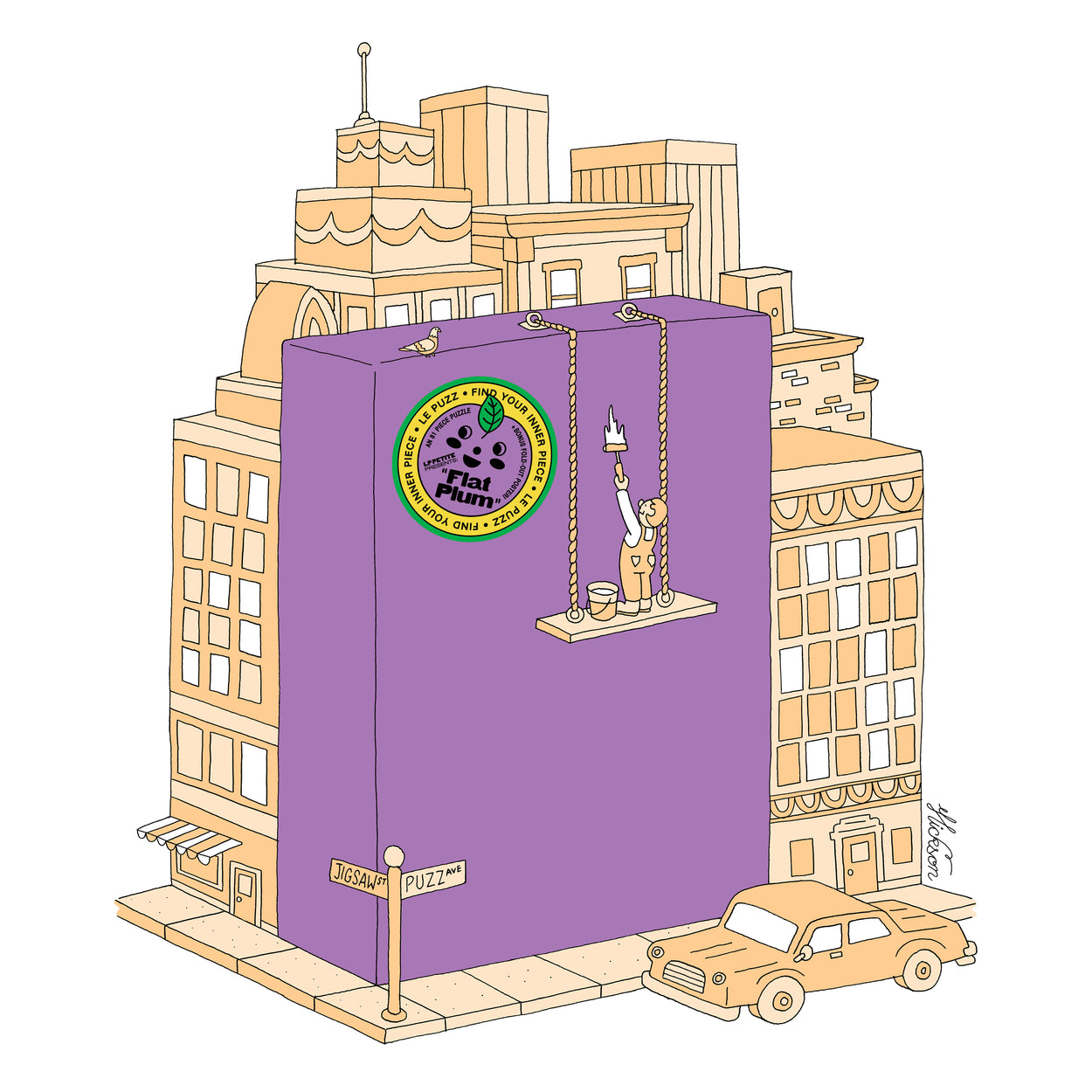 Flat Plum