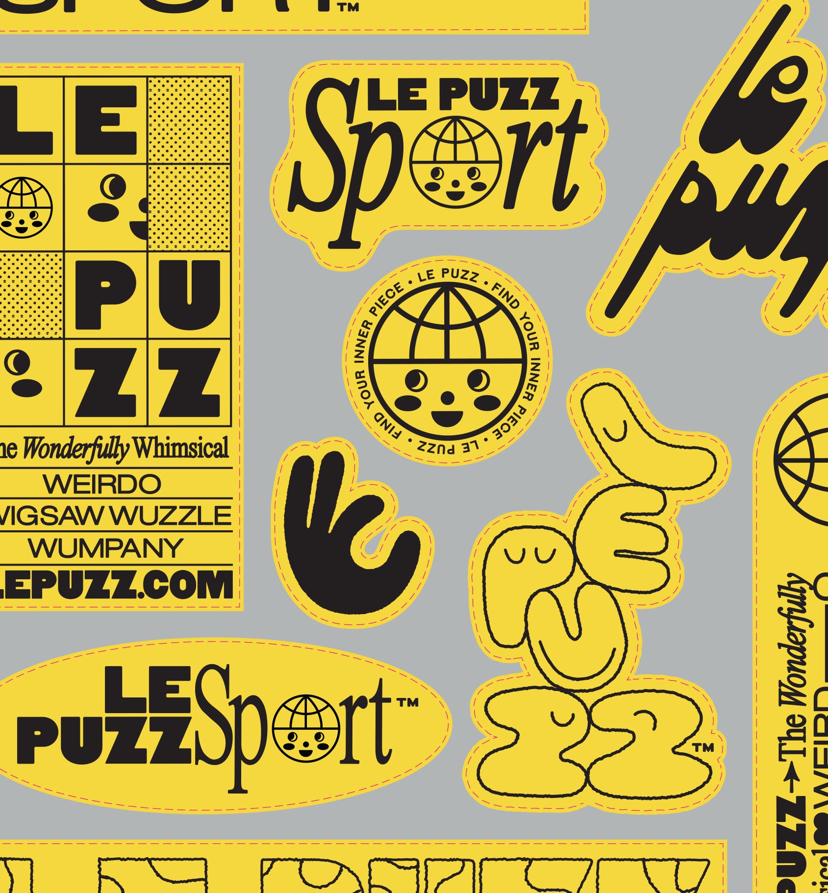 Sticker Paze Le Puzz Sticker Pack