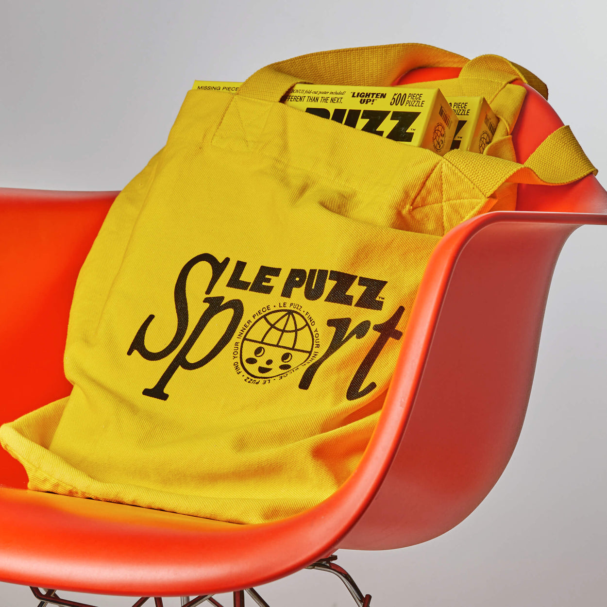 The Big Big Yellow Puzzle Bag from Le Puzz